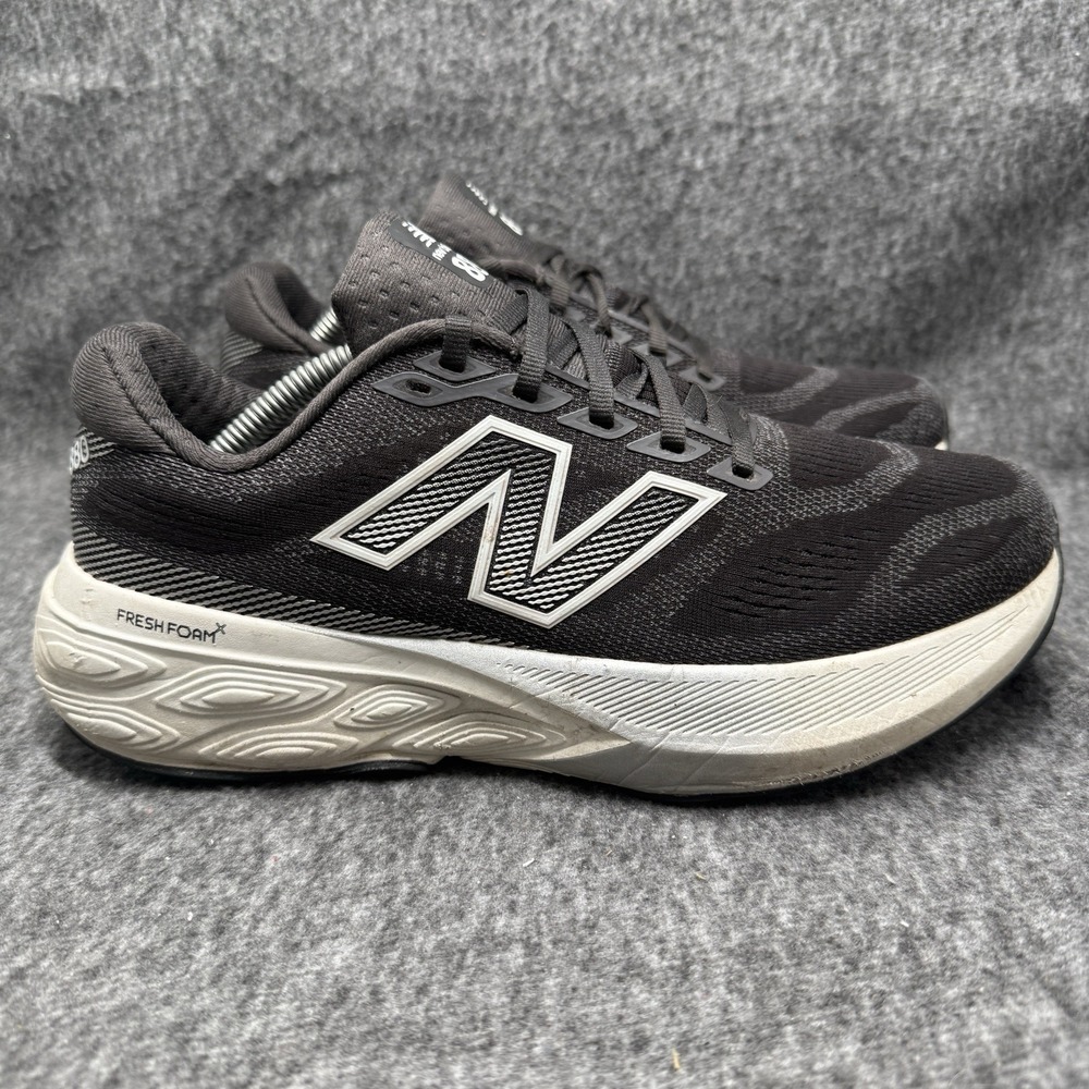 New Balance 880 v15 Running Womens 8 B Black Grey Fresh Foam X W880H15 EU 39